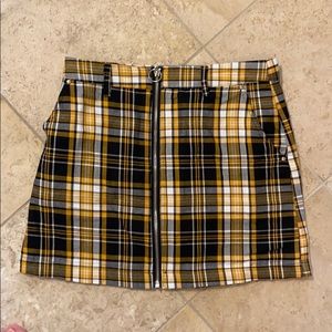 Forever 21 zip up skirt